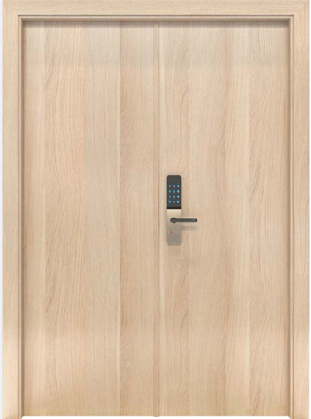 Cửa gỗ đôi Plywood 15